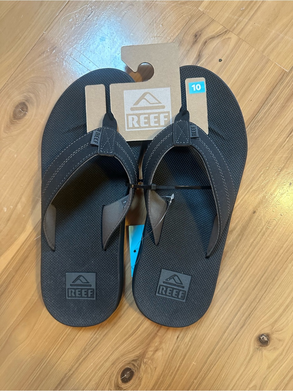 Reef Brown Rubber Flip Flop with Integrated Bottle Opener